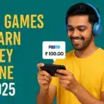 omparison table of seven free gaming platforms to earn money online in 2025, listing top games, monthly earnings, payout methods, minimum payout, platforms, and ratings.